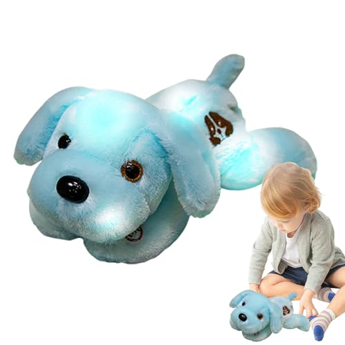 Ghjkldha LED Plush Dog, Glowing Puppy Stuffed Animal Toy, 14 Inch Light-Up Soft Dog, Nightlight Cuddly Companion for Kids Girls Boys Bedtime Gift, Excellent Comfort Ghjkldha LED Plush Dog, Glowing Puppy Stuffed Animal Toy, 14 Inch Light-Up Soft Dog, Nightlight Cuddly Companion for Kids Girls Boys Bedtime Gift, Excellent Comfort von Ghjkldha