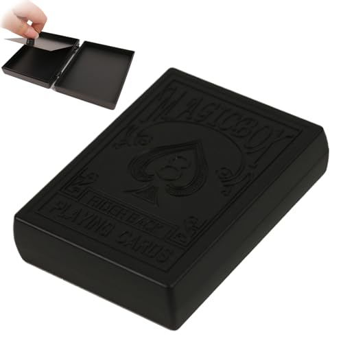 Ghjkldha Magic Toys, Magician Illusion Trick Box for Enthusiasts of Fantasy Performances and 3.82x0.79x2.83 inches Tear Off Poker Effects, Paper Props, Magic Accessories for Women Ghjkldha Magic Toys, Magician Illusion Trick Box for Enthusiasts of Fantasy Performances and 3.82x0.79x2.83 inches Tear Off Poker Effects, Paper Props, Magic Accessories for Women von Ghjkldha
