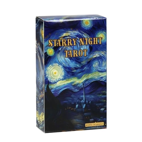 Ghjkldha Nachttarotkarten, englisches Orakeldeck, 78 Karten Set, tragbare Reisegröße, Schicksals-Wahrsagungsspiel, ideal für Anfänger, spirituelle Praxis, Party-Lesungen Ghjkldha Nachttarotkarten, englisches Orakeldeck, 78 Karten Set, tragbare Reisegröße, Schicksals-Wahrsagungsspiel, ideal für Anfänger, spirituelle Praxis, Party-Lesungen von Ghjkldha