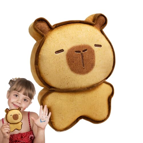 Ghjkldha New Toast Capybara Plush Doll Capybara Bread Plush Toy, Toast-Themed Stuffed Animal, Soft Hugging Companion, Adorable for Kids, Adults, and Home Decoration Ghjkldha New Toast Capybara Plush Doll Capybara Bread Plush Toy, Toast-Themed Stuffed Animal, Soft Hugging Companion, Adorable for Kids, Adults, and Home Decoration von Ghjkldha
