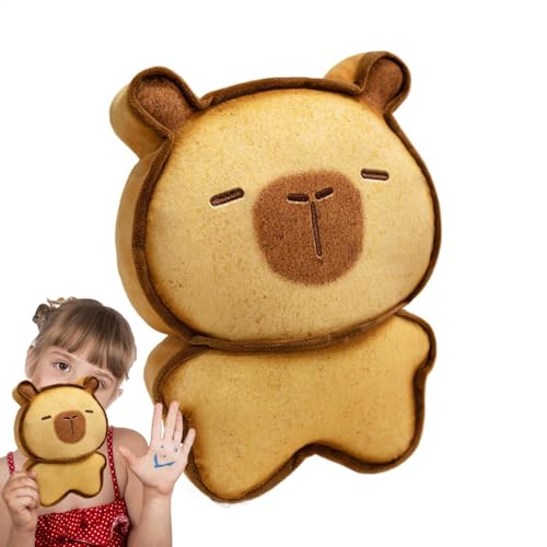 Ghjkldha New Toast Capybara Plush Doll Capybara Bread Plush Toy, Toast-Themed Stuffed Animal, Soft Hugging Companion, Adorable for Kids, Adults, and Home Decoration Ghjkldha New Toast Capybara Plush Doll Capybara Bread Plush Toy, Toast-Themed Stuffed Animal, Soft Hugging Companion, Adorable for Kids, Adults, and Home Decoration von Ghjkldha