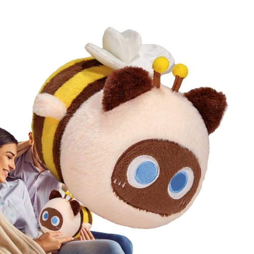 Ghjkldha Plush Animals, Cat Bee Plush Toy, Soft Stuffed Doll Pillow, Adorable Cartoon Design, Huggable 10.2 Inches Size, Ideal for Kids Adults and Girls, Bedroom Sofa Car Decor Ghjkldha Plush Animals, Cat Bee Plush Toy, Soft Stuffed Doll Pillow, Adorable Cartoon Design, Huggable 10.2 Inches Size, Ideal for Kids Adults and Girls, Bedroom Sofa Car Decor von Ghjkldha