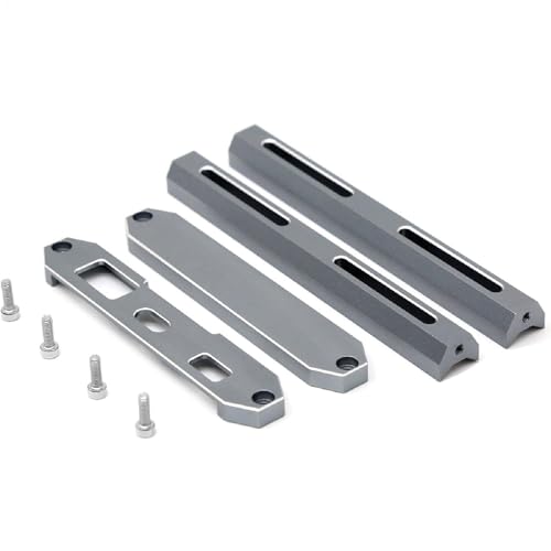 Ghjkldha Senderschutz, Schutzhalterung aus Aluminiumlegierung, unterer Halterungsrahmen, Aluminiumlegierung, verbesserte Modifikationsteile für stabile Unterstützung und Haltbarkeit von Ghjkldha