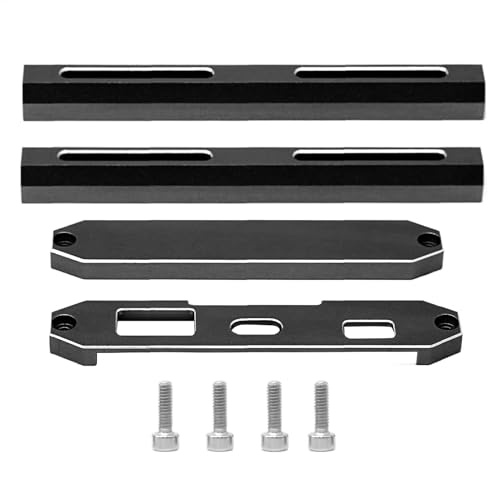 Ghjkldha Senderschutz, Schutzhalterung aus Aluminiumlegierung, unterer Halterungsrahmen, Aluminiumlegierung, verbesserte Modifikationsteile für stabile Unterstützung und Haltbarkeit von Ghjkldha