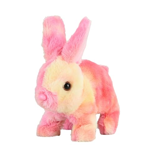 Ghjkldha Stuffed Bunny, Cute Cartoon Animal Toy, Electronic Plush with Sound Effects, 7.87x6.89x4.33 Inches, Wiggling Ears Twitching Mouth and Nose, for Boys Girls Playtime Ghjkldha Stuffed Bunny, Cute Cartoon Animal Toy, Electronic Plush with Sound Effects, 7.87x6.89x4.33 Inches, Wiggling Ears Twitching Mouth and Nose, for Boys Girls Playtime von Ghjkldha