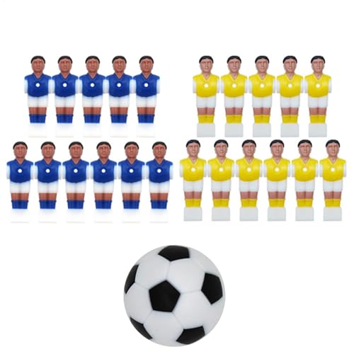 Ghjkldha Table Soccer Player Set, Replacement Football Men, Durable Tournament-Grade Figures, Easy Install, Fun Game Accessory for Fans, Adults, Boys, Party, Gift Ghjkldha Table Soccer Player Set, Replacement Football Men, Durable Tournament-Grade Figures, Easy Install, Fun Game Accessory for Fans, Adults, Boys, Party, Gift von Ghjkldha