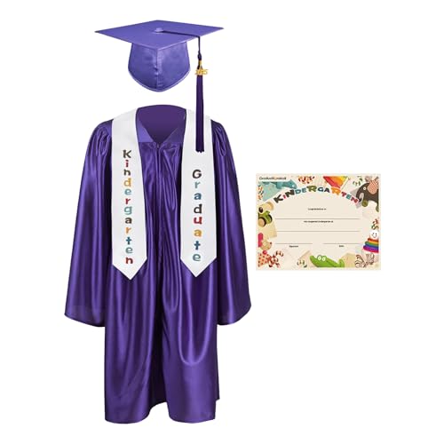 Ghjkldha Vorschul Abschlussmütze Und -Umhang | Kleinkind Abschluss-Set - Festtagsoutfit Zur Gratulation Für Vorschüler & Kindergartenkinder Ghjkldha Vorschul Abschlussmütze Und -Umhang | Kleinkind Abschluss-Set - Festtagsoutfit Zur Gratulation Für Vorschüler & Kindergartenkinder von Ghjkldha