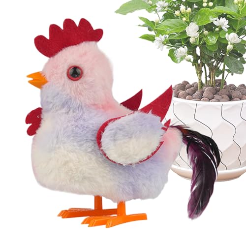 Ghjkldha Walking Rooster Toy, Plush Chick Doll, Flapping Wings Figure 9.84x3.54x6.1 inches, Sound Mimicking Feature, Soft Educational Design, Small Size, Toddler Kids Learning Play Ghjkldha Walking Rooster Toy, Plush Chick Doll, Flapping Wings Figure 9.84x3.54x6.1 inches, Sound Mimicking Feature, Soft Educational Design, Small Size, Toddler Kids Learning Play von Ghjkldha