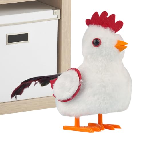 Ghjkldha Walking Rooster Toy, Plush Chick Doll, Flapping Wings Figure 9.84x3.54x6.1 inches, Sound Mimicking Feature, Soft Educational Design, Small Size, Toddler Kids Learning Play Ghjkldha Walking Rooster Toy, Plush Chick Doll, Flapping Wings Figure 9.84x3.54x6.1 inches, Sound Mimicking Feature, Soft Educational Design, Small Size, Toddler Kids Learning Play von Ghjkldha