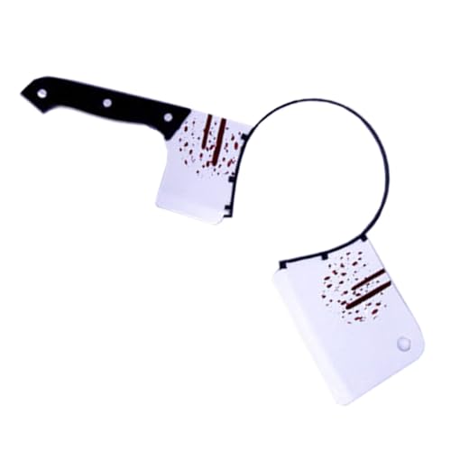 Gruseliges blutiges Stirnband Kostüm – Horror blutende Kopfbedeckung – Halloween Horror Haarbänder blutende Axt für Dress Up Gathering, Festivals, Halloween Gruseliges blutiges Stirnband Kostüm – Horror blutende Kopfbedeckung – Halloween Horror Haarbänder blutende Axt für Dress Up Gathering, Festivals, Halloween von Ghjkldha