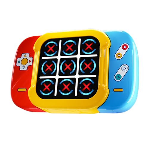 Handheld Game, Electric Puzzle Console 3 Modes, Fast Response Two Player Toy, Safe Interactive Entertainment for Kids Teens Family Travel Home Fun Activities, 14.4x3x9.2cm von Ghjkldha