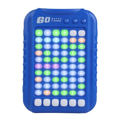 Handheld Games Console, Travel Activity Toy, 14.5x10.5x3cm, Portable Puzzle Device, Educational Memory Trainer, Lightweight Battery-Powered Playset, Trip Companion for Children von Ghjkldha