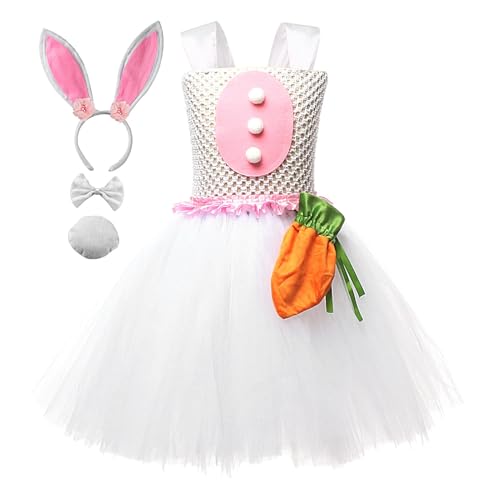 Holiday Bunny Tutu Skirt with Carrot Bag, Easter Bunny Costume for Kids, Funny Rabbit Tutu Outfit for Easter and Party Fun, Cute and Comfortable Holiday Cosplay Costume, Perfect for Easter Celebration Holiday Bunny Tutu Skirt with Carrot Bag, Easter Bunny Costume for Kids, Funny Rabbit Tutu Outfit for Easter and Party Fun, Cute and Comfortable Holiday Cosplay Costume, Perfect for Easter Celebration von Ghjkldha
