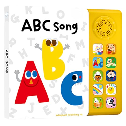Interaktives Musikbuch, musikalisches Lernbuch, 10 Kinderlieder, 22,9 x 21,6 x 3,5 cm, englische Sprachlehrhilfen, frühkindliche Bildung, Lieder für und Mädchen Interaktives Musikbuch, musikalisches Lernbuch, 10 Kinderlieder, 22,9 x 21,6 x 3,5 cm, englische Sprachlehrhilfen, frühkindliche Bildung, Lieder für und Mädchen von Ghjkldha