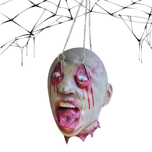 Kopfattrappe | Halloween-Dekoration | Für Gartenpartys Escape Room Fotohintergrund Darstellung Kopfattrappe | Halloween-Dekoration | Für Gartenpartys Escape Room Fotohintergrund Darstellung von Ghjkldha