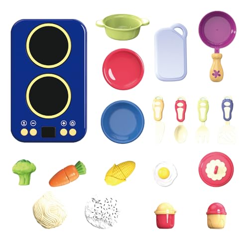 Lay Kitchen Set, Pretend Cooking Toys, Toy Kitchen with Light and Sound, Educational Play Food Kit, Kids Induction Cooker Playset for Kids, 9.84x6.02 Inches Lay Kitchen Set, Pretend Cooking Toys, Toy Kitchen with Light and Sound, Educational Play Food Kit, Kids Induction Cooker Playset for Kids, 9.84x6.02 Inches von Ghjkldha