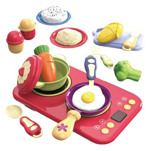 Lay Kitchen Set, Pretend Cooking Toys, Toy Kitchen with Light and Sound, Educational Play Food Kit, Kids Induction Cooker Playset for Kids, 9.84x6.02 Inches Lay Kitchen Set, Pretend Cooking Toys, Toy Kitchen with Light and Sound, Educational Play Food Kit, Kids Induction Cooker Playset for Kids, 9.84x6.02 Inches von Ghjkldha