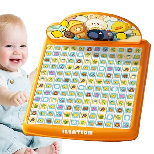 Matching Game, Cute Elimination Toy, Toddler Thinking Game, Fun Interactive Puzzle, Educational Cognitive Toy, Enhances Memory Skills, Ideal for Family Play, 26x24.5x10.5cm von Ghjkldha
