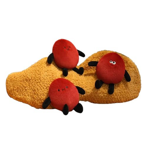 Nuss -Wurfkissen, Plüschkissen, süßer gefüllter Begleiter für Wohnzimmer, Wohnung, Schlafzimmer, Bett, Sofa, Wohnheim, Kindergarten, gemütlicher, dekoratives weiches Spielzeug, Komfortbegleiter von Ghjkldha
