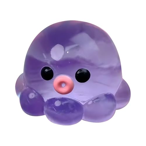 Ghjkldha Octopus Squeeze Toy, Clear Crystal Octopus Hand Relax Toy, 2.36x2.36in Fun Homemade Bubble Hairstyle Game, Portable Interactive Entertainment for Kids, Adults Ghjkldha Octopus Squeeze Toy, Clear Crystal Octopus Hand Relax Toy, 2.36x2.36in Fun Homemade Bubble Hairstyle Game, Portable Interactive Entertainment for Kids, Adults von Ghjkldha