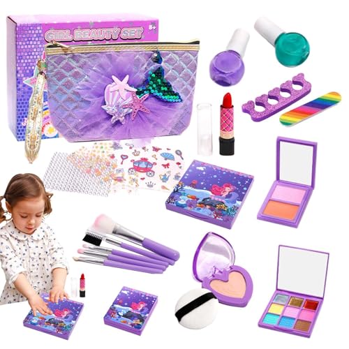 Pretend Makeup Kit, Washable Makeup Set for Kids, Little Girl Makeup Set, Creative Makeup Set for Girls, Washable Makeup Set Toy, Makeup Set for Girls Aged 3-12, Pretend Play Makeup Kit for Girls Pretend Makeup Kit, Washable Makeup Set for Kids, Little Girl Makeup Set, Creative Makeup Set for Girls, Washable Makeup Set Toy, Makeup Set for Girls Aged 3-12, Pretend Play Makeup Kit for Girls von Ghjkldha