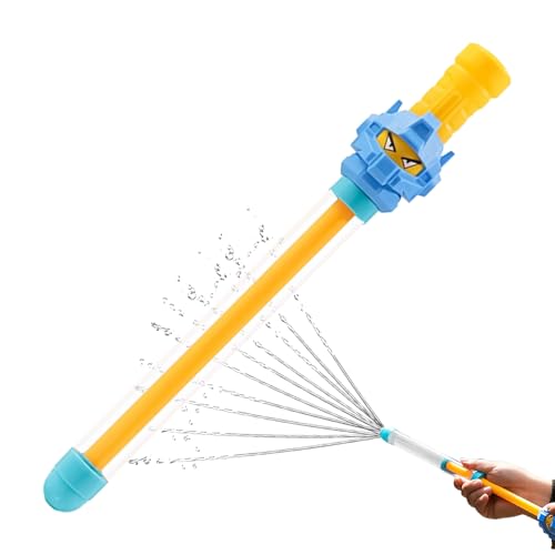 Shooter Toy, Kids Water Squirter Blasting, Pull Out Design Water Toy, Fun Fountain Effect, 14.17x2.36 Inches, Summer Plaything, Perfect for Outdoor Beach Games von Ghjkldha