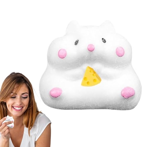 Soft Hamster Stress Relief Toys, Animal Hamster, Squeezing Stretch Toy, 2.6x1.97x1.97 Inches, Relaxation Fidget, Suitable for Adults, Girls, Kids, Men, Teens, Women, Teenagers Soft Hamster Stress Relief Toys, Animal Hamster, Squeezing Stretch Toy, 2.6x1.97x1.97 Inches, Relaxation Fidget, Suitable for Adults, Girls, Kids, Men, Teens, Women, Teenagers von Ghjkldha