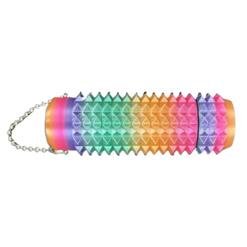 Spiky Fidget Toy, Sensory Stress Reliever, 3D Printed Grip Tool, Calming Self-Regulation Aid, Textured Hand Stimulator, for Teens Adults, Classroom Travel Home and More von Ghjkldha