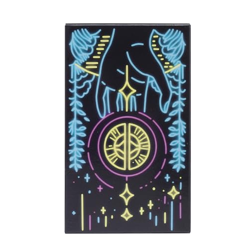 Standard Tarot Cards, Meditation Tarot Original Design, 78-Piece Full Deck Board Game, Playing Card, Ideal for Beginners and Experts, Family & Friends 4.13x2.44x1.1 inch Standard Tarot Cards, Meditation Tarot Original Design, 78-Piece Full Deck Board Game, Playing Card, Ideal for Beginners and Experts, Family & Friends 4.13x2.44x1.1 inch von Ghjkldha
