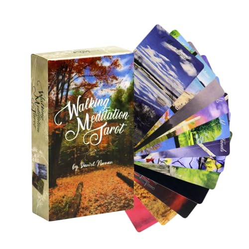 Tarot Cards with Meanings, Family Fun Deck, Reusable Portable Design, English Divination Text, Board Game Cards, Ideal for Adults, Friends, Lovers, Colleagues, 4.13x2.44x1.1In Tarot Cards with Meanings, Family Fun Deck, Reusable Portable Design, English Divination Text, Board Game Cards, Ideal for Adults, Friends, Lovers, Colleagues, 4.13x2.44x1.1In von Ghjkldha
