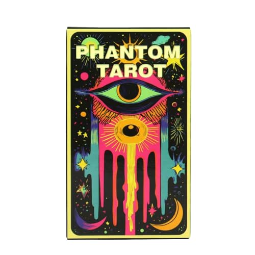 Tarotkarten-Decks, Schicksals-Wahrsagungsspiel, englische Wahrsagungskarten & 78-Karten-Guidebook, tragbares reisefreundliches Brett für Partys, Familienabend & spirituelle Unterhaltung Tarotkarten-Decks, Schicksals-Wahrsagungsspiel, englische Wahrsagungskarten & 78-Karten-Guidebook, tragbares reisefreundliches Brett für Partys, Familienabend & spirituelle Unterhaltung von Ghjkldha