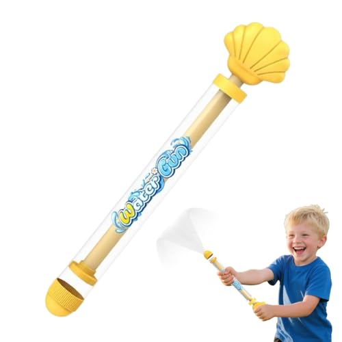 Water Squirter Shell, Summer Soaker Toy, Pull-Out Design, 13.78x2.56x2.56 Inches Outdoor Backyard Fun, Beach Pool Accessory, Firework Squirt Toy, Ideal for Warm Weather Activities Water Squirter Shell, Summer Soaker Toy, Pull-Out Design, 13.78x2.56x2.56 Inches Outdoor Backyard Fun, Beach Pool Accessory, Firework Squirt Toy, Ideal for Warm Weather Activities von Ghjkldha