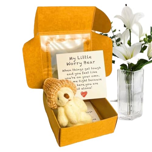 Winzige Bären - Kuscheltier Bär Im Karton | Geschenkidee Mit Karte Und Sinnspruchtasche Für Kinder Mütter Kleinkinder Valentinstag Weihnachten Winzige Bären - Kuscheltier Bär Im Karton | Geschenkidee Mit Karte Und Sinnspruchtasche Für Kinder Mütter Kleinkinder Valentinstag Weihnachten von Ghjkldha