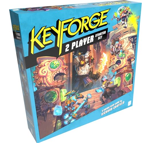 KeyForge 2-Spieler-Starter-Set – Lernen, kämpfen und meistern Sie den Tiegel! Strategie-Kartenspiel für Kinder und Erwachsene, ab 14 Jahren, 2 Spieler, 30–45 Minuten Spielzeit, hergestellt von Ghost KeyForge 2-Spieler-Starter-Set – Lernen, kämpfen und meistern Sie den Tiegel! Strategie-Kartenspiel für Kinder und Erwachsene, ab 14 Jahren, 2 Spieler, 30–45 Minuten Spielzeit, hergestellt von Ghost von Ghost Galaxy