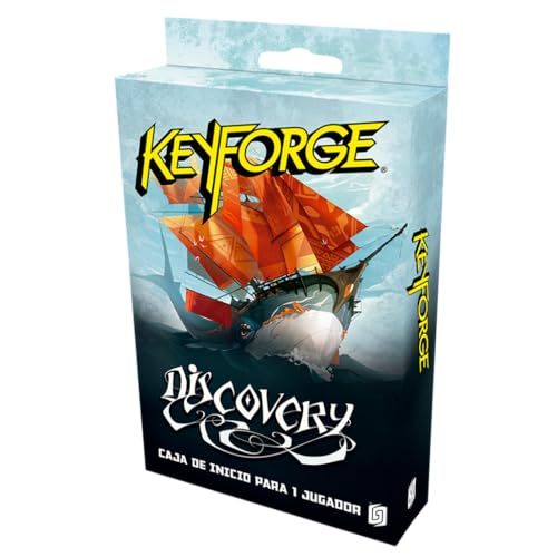 Ghost galaxy KeyForge: Discovery 1-Player Starter, Kartenspiel, ab 10 Jahren, für 2 Spieler, 45 Minuten pro Spiel, Spanisch, Mehrfarbig (KF22SES) von Ghost galaxy