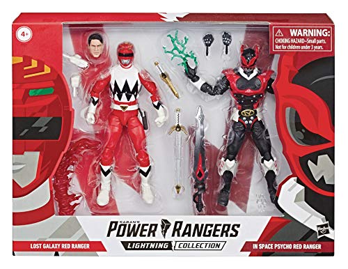 Power Rangers Lightning Collection Actionfiguren 15 cm Lost Galaxy Red Ranger & In Space Psycho Red Ranger (2-Pack) von Ghostbusters