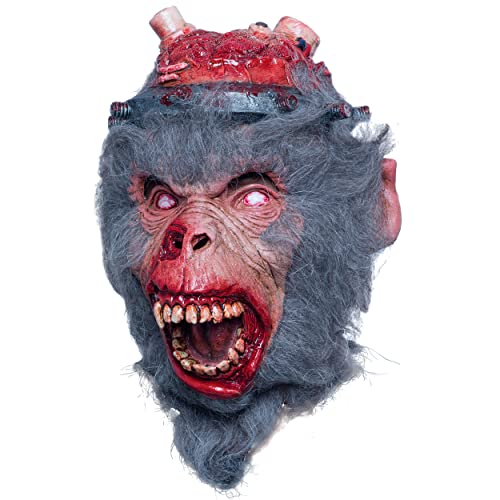 Ghoulish Productions - Affenlabor Maske, Nightmare Makers Serie, robuste Latexverkleidung, handbemalt, Halloween, Karneval Parade, Kostümparty, Einheitsgröße Erwachsene von Ghoulish Productions