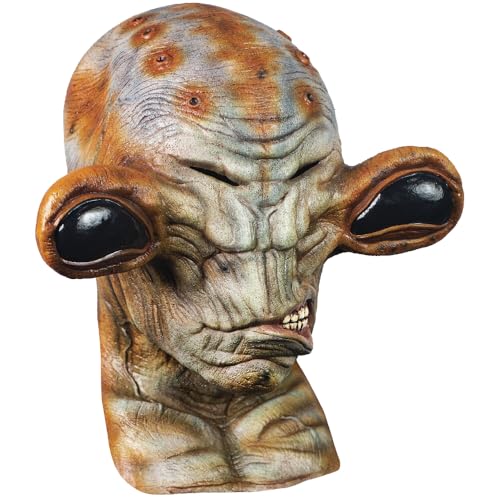 Ghoulish Productions - Alien Richer Maske, Nightmare Makers Serie, strapazierfähiges Latexkostüm, handbemalt, Halloween, Karnevalsumzug, Kostümparty, Einheitsgröße für Erwachsene Ghoulish Productions - Alien Richer Maske, Nightmare Makers Serie, strapazierfähiges Latexkostüm, handbemalt, Halloween, Karnevalsumzug, Kostümparty, Einheitsgröße für Erwachsene von Ghoulish Productions