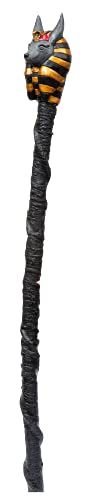 Ghoulish Productions - Anubis-Staff, Zubehör für den Stab des ägyptischen Gottes, die perfekte Ergänzung für ein Pharao-Kostüm zu Halloween und Kostümpartys von Ghoulish Productions