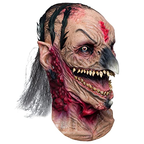 Ghoulish Productions - Harwitch Maske, Nightmare Makers Serie, widerstandsfähige Latexkostüm, handbemalt für Halloween, Karnevalsumzug, Kostümparty, Cosplay, Einheitsgröße für Erwachsene Ghoulish Productions - Harwitch Maske, Nightmare Makers Serie, widerstandsfähige Latexkostüm, handbemalt für Halloween, Karnevalsumzug, Kostümparty, Cosplay, Einheitsgröße für Erwachsene von Ghoulish Productions
