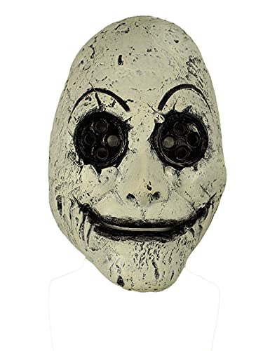 Ghoulish Productions - Knopfaugen Maske, Linie Urban Mask, strapazierfähige Latexmaske, handbemalt für Halloween, Karnevalsumzug, Kostümparty, Cosplay, Einheitsgröße für Erwachsene. Ghoulish Productions - Knopfaugen Maske, Linie Urban Mask, strapazierfähige Latexmaske, handbemalt für Halloween, Karnevalsumzug, Kostümparty, Cosplay, Einheitsgröße für Erwachsene. von Ghoulish Productions