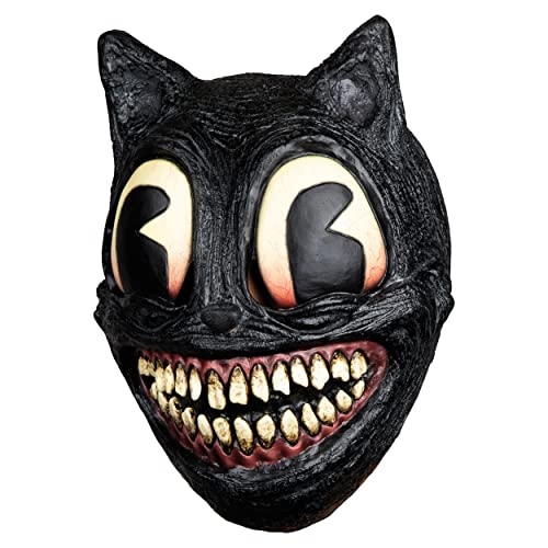 Ghoulish Productions - Cartoon Cat Maske, Creepy Pasta Linie, strapazierfähige Latexmaske, handbemalt, Halloween, Karnevalsumzug, Kostümparty, Einheitsgröße Erwachsene. Ghoulish Productions - Cartoon Cat Maske, Creepy Pasta Linie, strapazierfähige Latexmaske, handbemalt, Halloween, Karnevalsumzug, Kostümparty, Einheitsgröße Erwachsene. von Ghoulish Productions