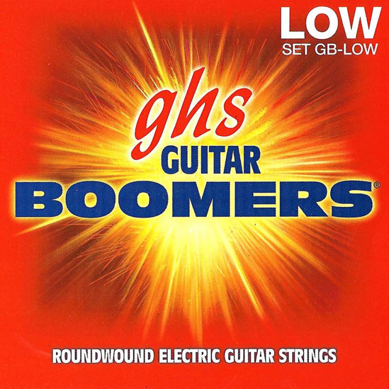 GHS Boomers 011-053 GB-LOW Saiten E-Gitarre von Ghs