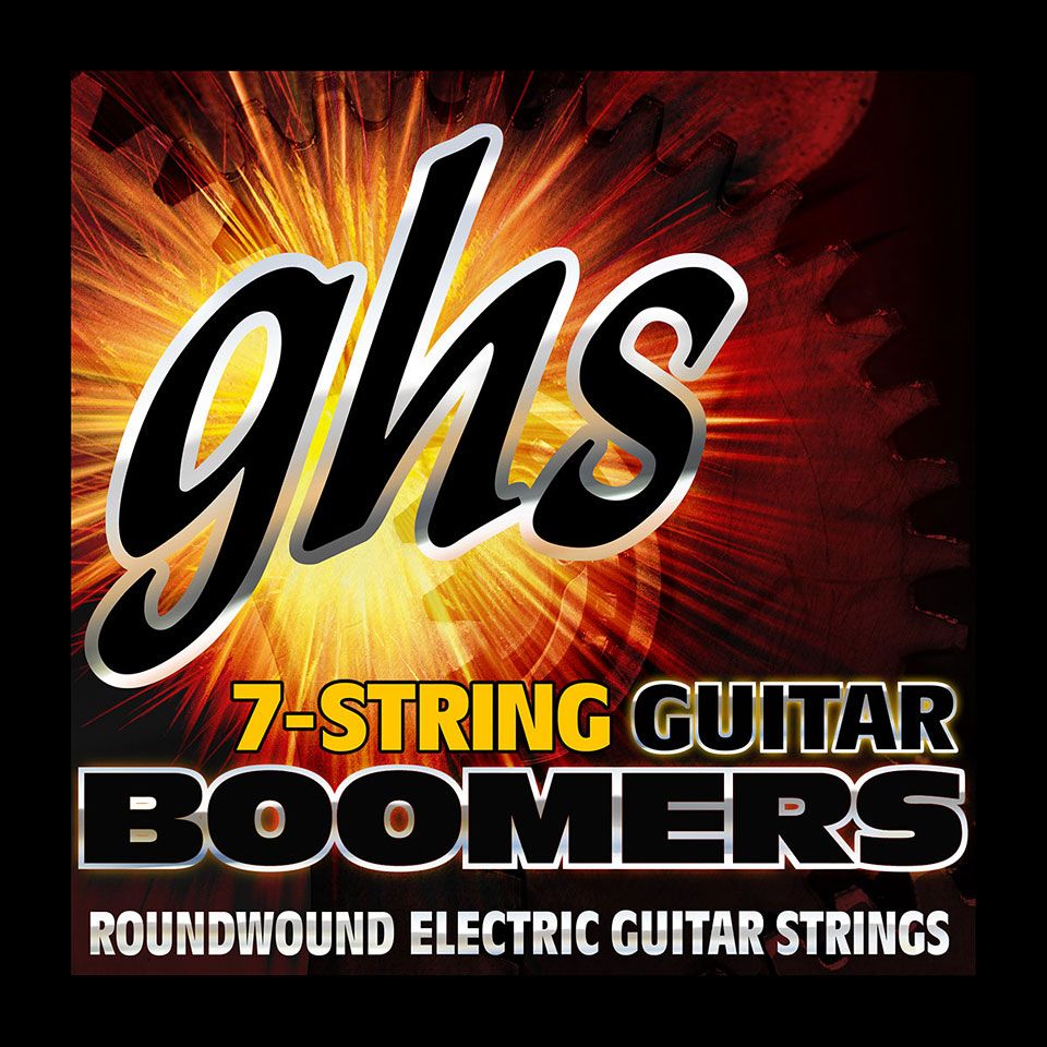 GHS Boomers 011-064 GB7MH Saiten E-Gitarre von Ghs
