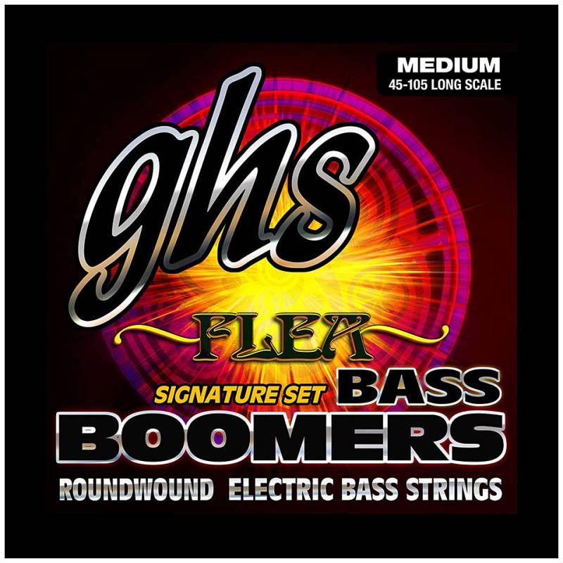 GHS Flea Signature Set 045-105, M3045F Saiten E-Bass von Ghs