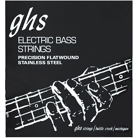 GHS Precision Flatwound 045-095 M3020 L Shortscale Saiten E-Bass von Ghs