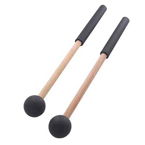 Ghulumn 1 Paar Drumsticks Kopf aus weichem Gummi Drumsticks Drumsticks Drumsticks und Schlagzeug für Tastatur von Ghulumn