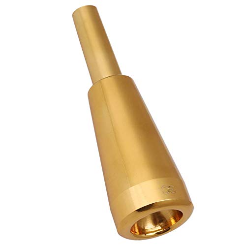 Ghulumn 3C Mundstück aus Metall Gold für o Conn und King Trumpet C von Ghulumn