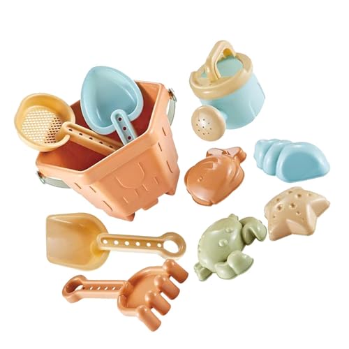 Ghzste 10 Stücks Sandspielzeug für, Sandformen Strandschalenschaufelschaufel Rechenset, mit Aufbewahrungstasche, Sauberen Materialien, für Strand oder Sandbox -Spiel Ghzste 10 Stücks Sandspielzeug für, Sandformen Strandschalenschaufelschaufel Rechenset, mit Aufbewahrungstasche, Sauberen Materialien, für Strand oder Sandbox -Spiel von Ghzste