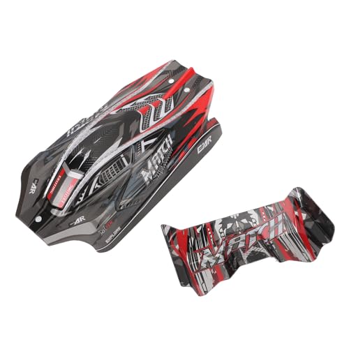 Ghzste 124010 RC -Auto, Anwendbar für WLTOYS, mit Kühlem und Stilvollem Aussehen, Kunststoffmaterial, Einfacher Installation, Feiner Handwerkskunst für RC CAR 124010 von Ghzste